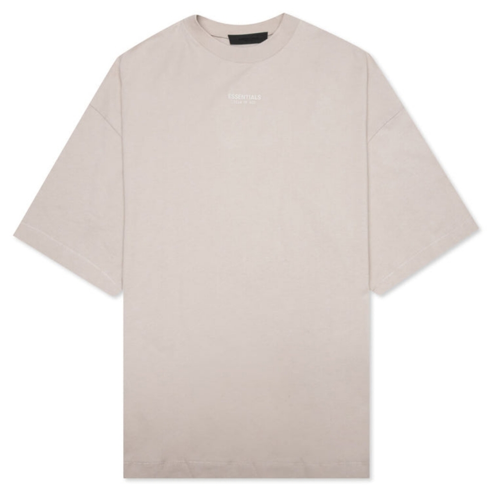 FEAR OF GOD ESSENTIALSESSENTIALS TEE - SILVER CLOUD